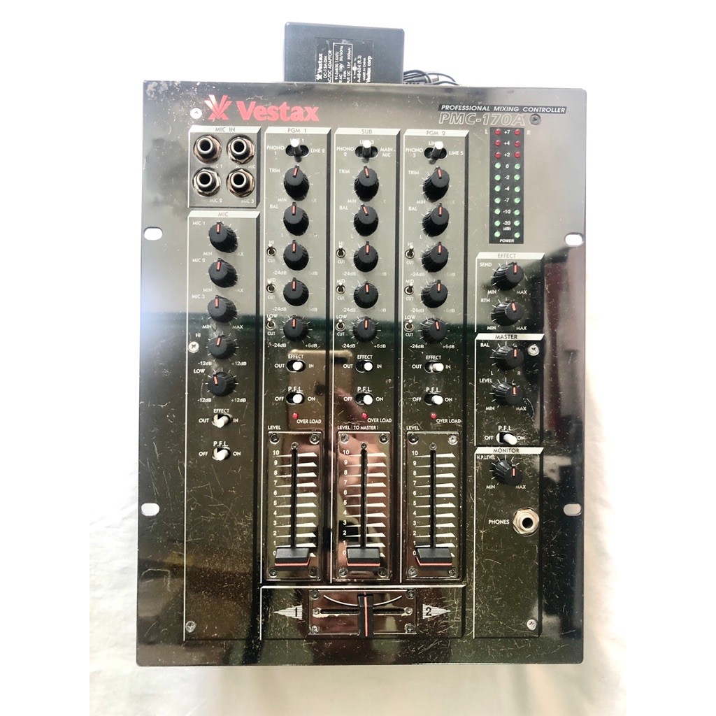 Vestax Pmc-170a DJ專用三軌混音器| 蝦皮購物