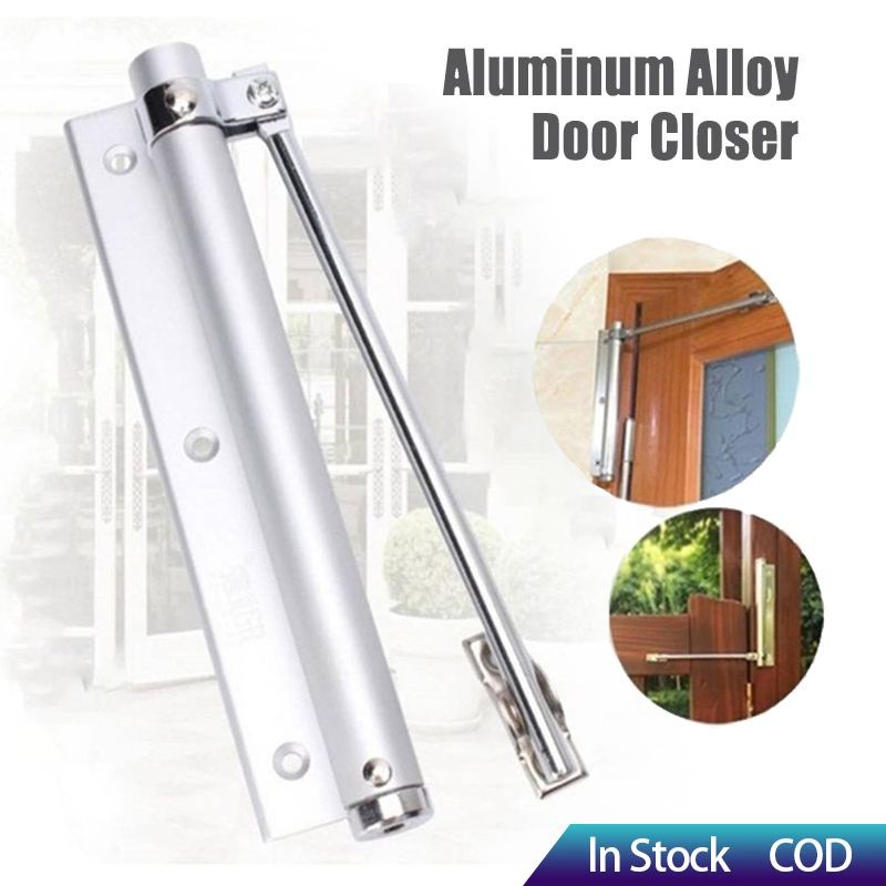 Adjustable Door Closer Stainless Steel Automatic Door Closer | 蝦皮購物