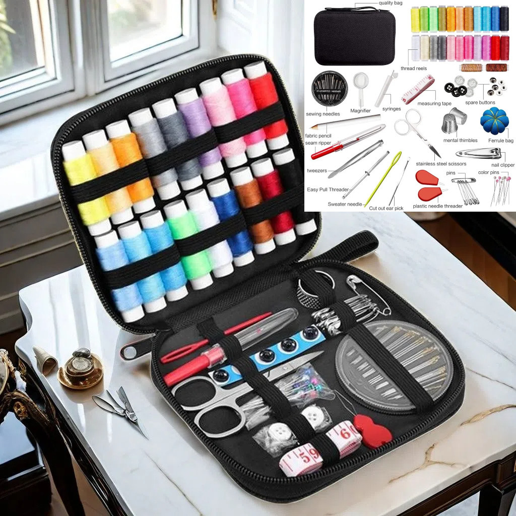 10/86/98/133pcs Sewing Supplies Set Sewing Box DIY Sewing Ki | 蝦皮購物