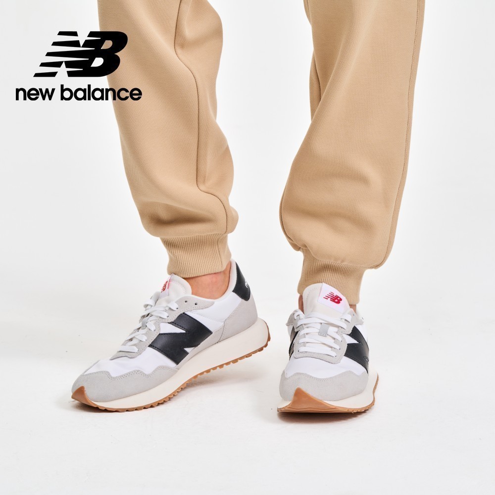 【New Balance】 NB 復古運動鞋_中性_白灰黑_MS237CI-D楦 237 (蝦皮獨家款) | 蝦皮購物