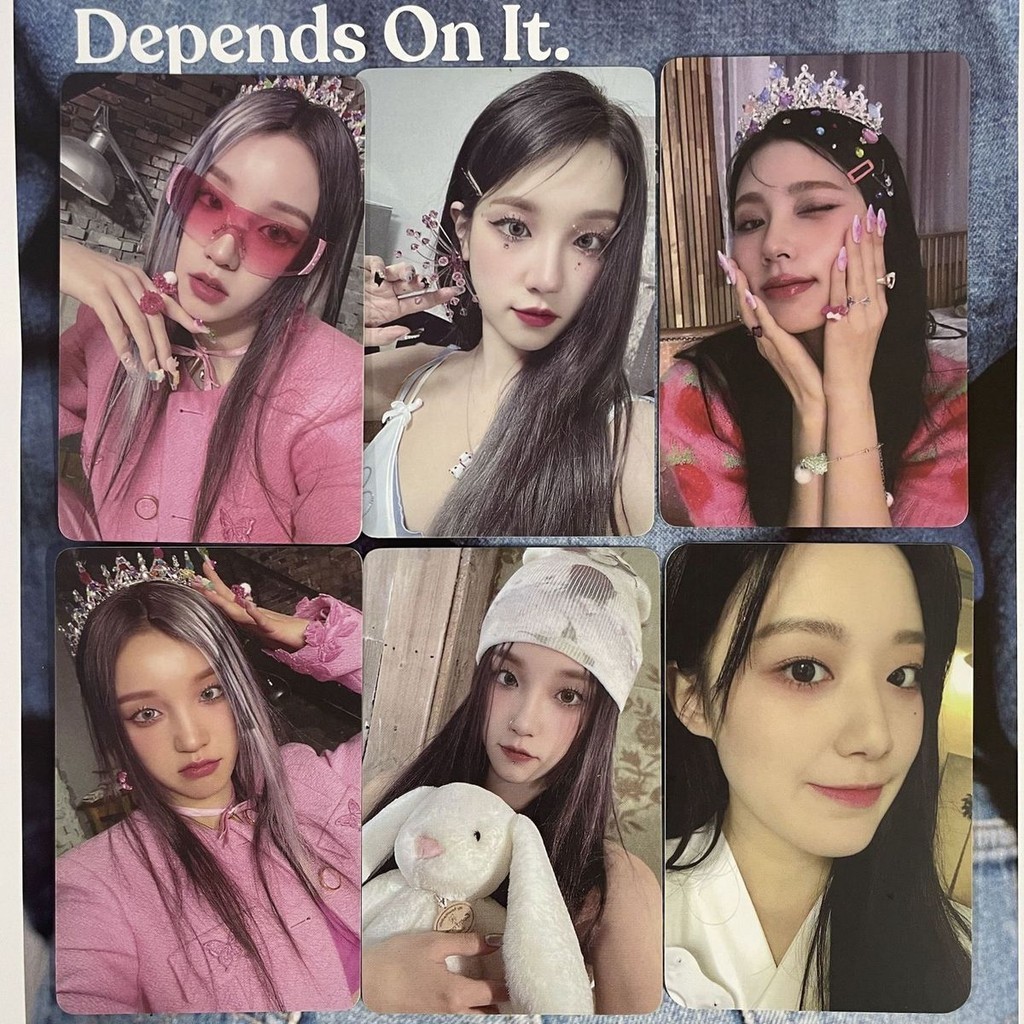 *韓國代購正版*正版小卡gidle i feel quee 宋雨琦 插花琦 抱兔琦 女王琦 側臉刷 | 蝦皮購物