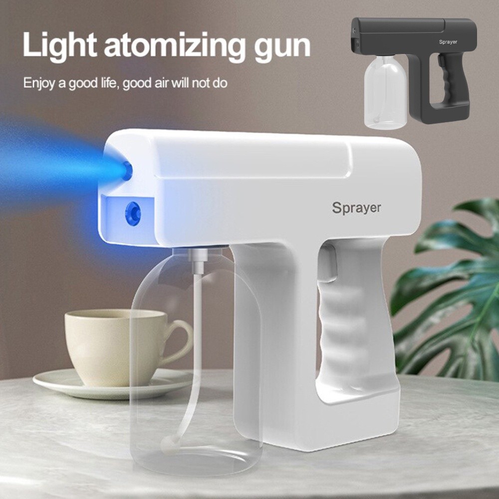 Handheld Disinfection Machine Gun Blue Light Nanometer Disin | 蝦皮購物