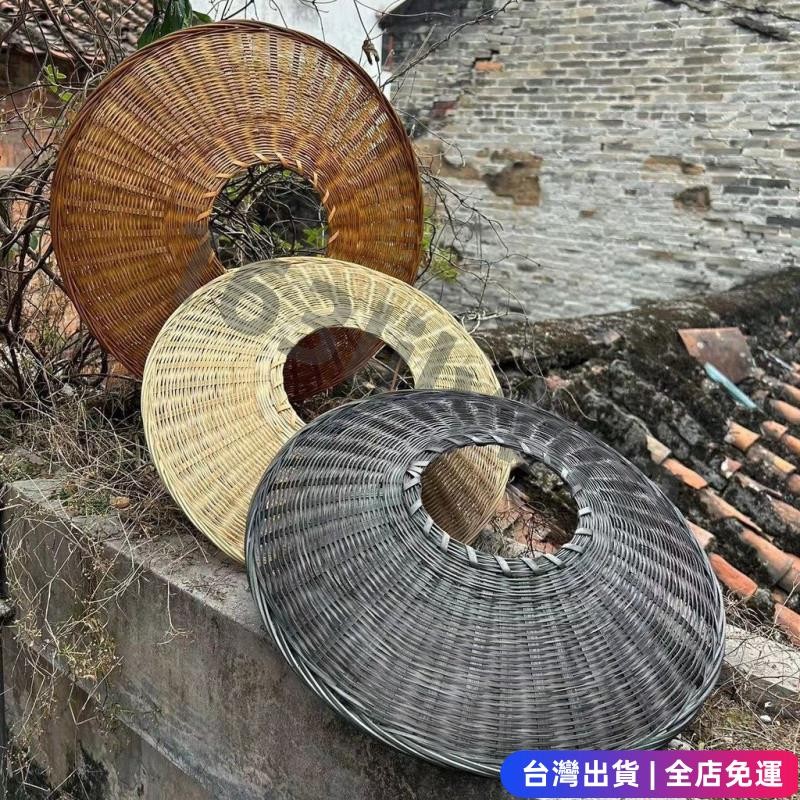 🌈24H在台免運🌈古裝竹帽古銅原色黑色大俠鬥笠帽道具箬笠日式鬥笠橫店拍戲道具帽gdfe | 蝦皮購物