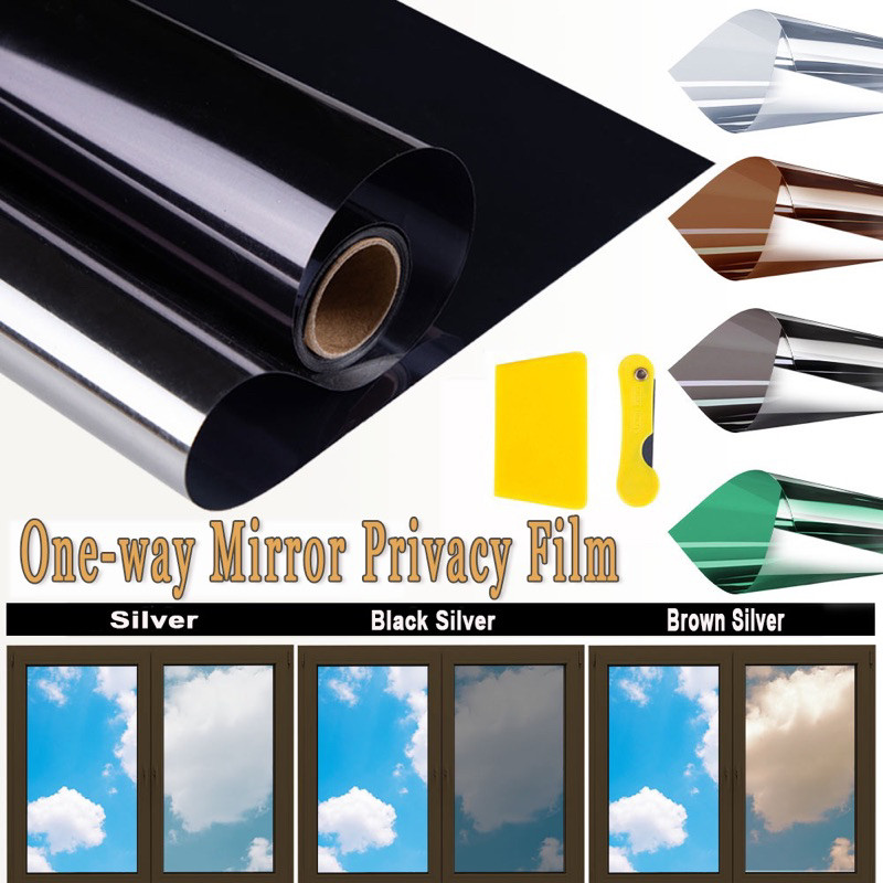 5mererx50cm Black window tint sticker for home One way mirro | 蝦皮購物