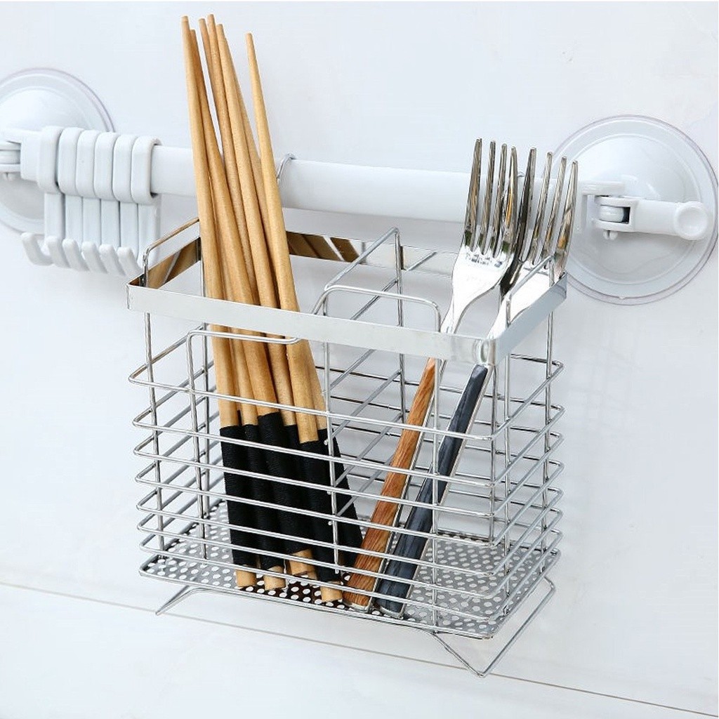 Stainless Steel Rectangular Hanging Utensil Drying Rack Chop | 蝦皮購物