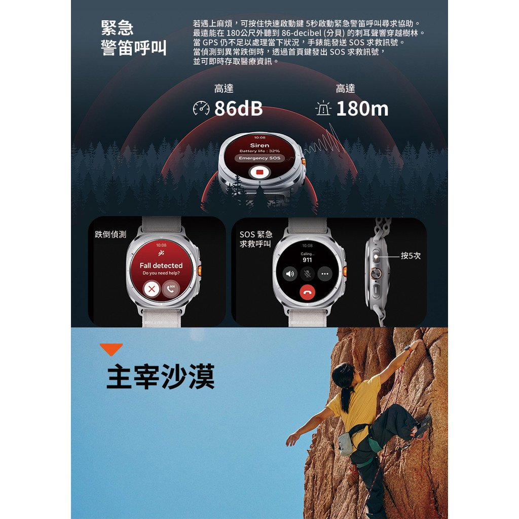 SAMSUNG Galaxy Watch Ultra L705 47mm LTE 1.47吋智慧手錶 廠商直送 | 蝦皮購物