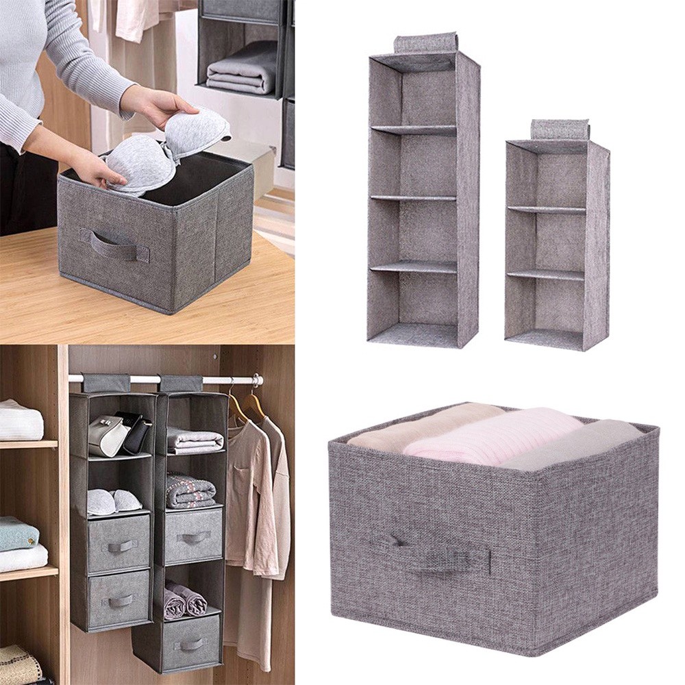 Multifunctional Storage Cabinet Multi-layer Hanging Clothes | 蝦皮購物
