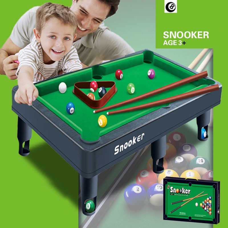 Novelty Mini Desktop Pool Table Billiard Tabletop Pool Toy G | 蝦皮購物