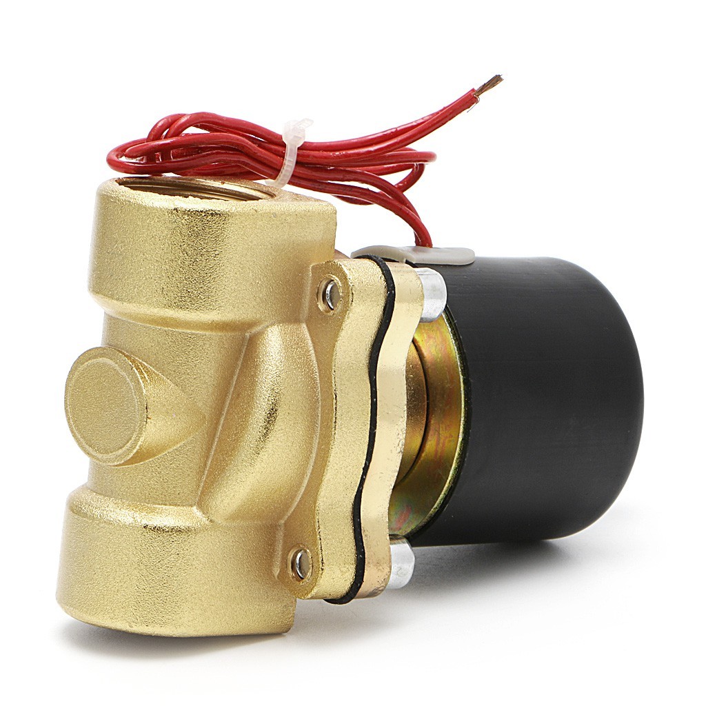 2W-200-20 Electric Pneumatic Solenoid Valve – 3/4" BSP, 220V, 2-Port N/C, For Water, Oil, Air, Gas (Zinc Alloy)