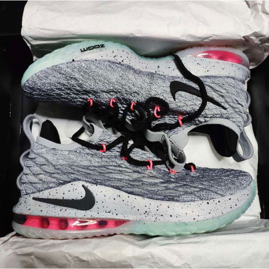 NIKE LEBRON 15 LOW EP SOUTHBEACH 15 AO1756 005