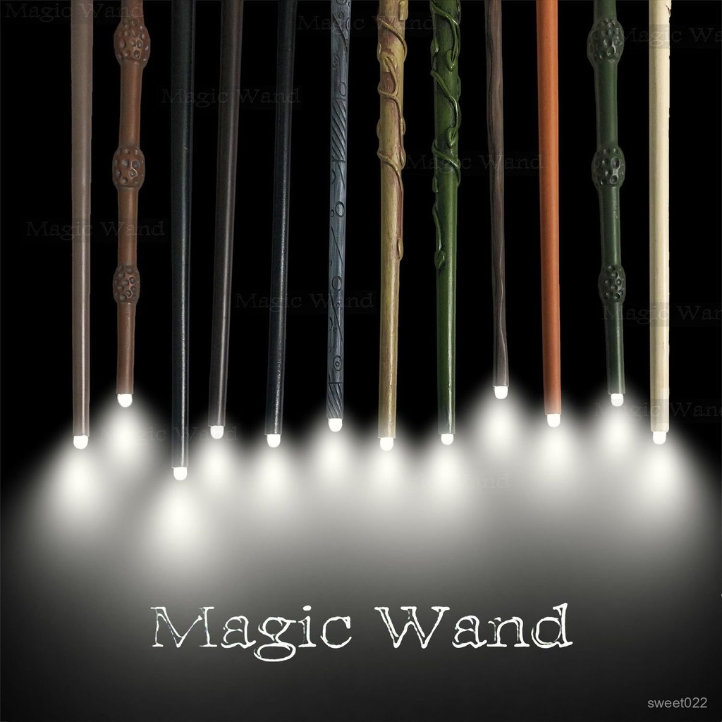 【臺灣出貨】Magic Wand哈利波特魔杖髮光魔法棒手杖cosplay道具影視週邊玩具 | 蝦皮購物