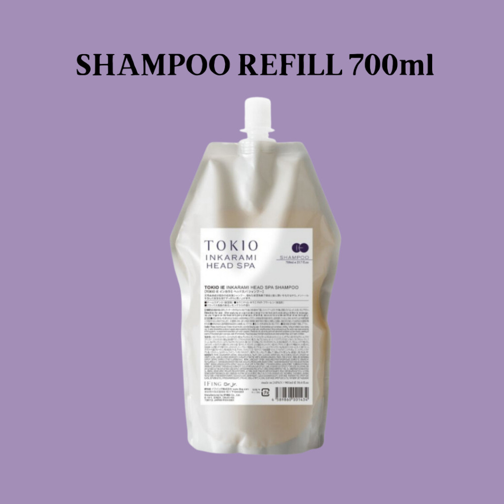 TOKIO IE Inkarami Head Spa頭皮水療洗髮精護髮素瓶補充包400ml 700ml