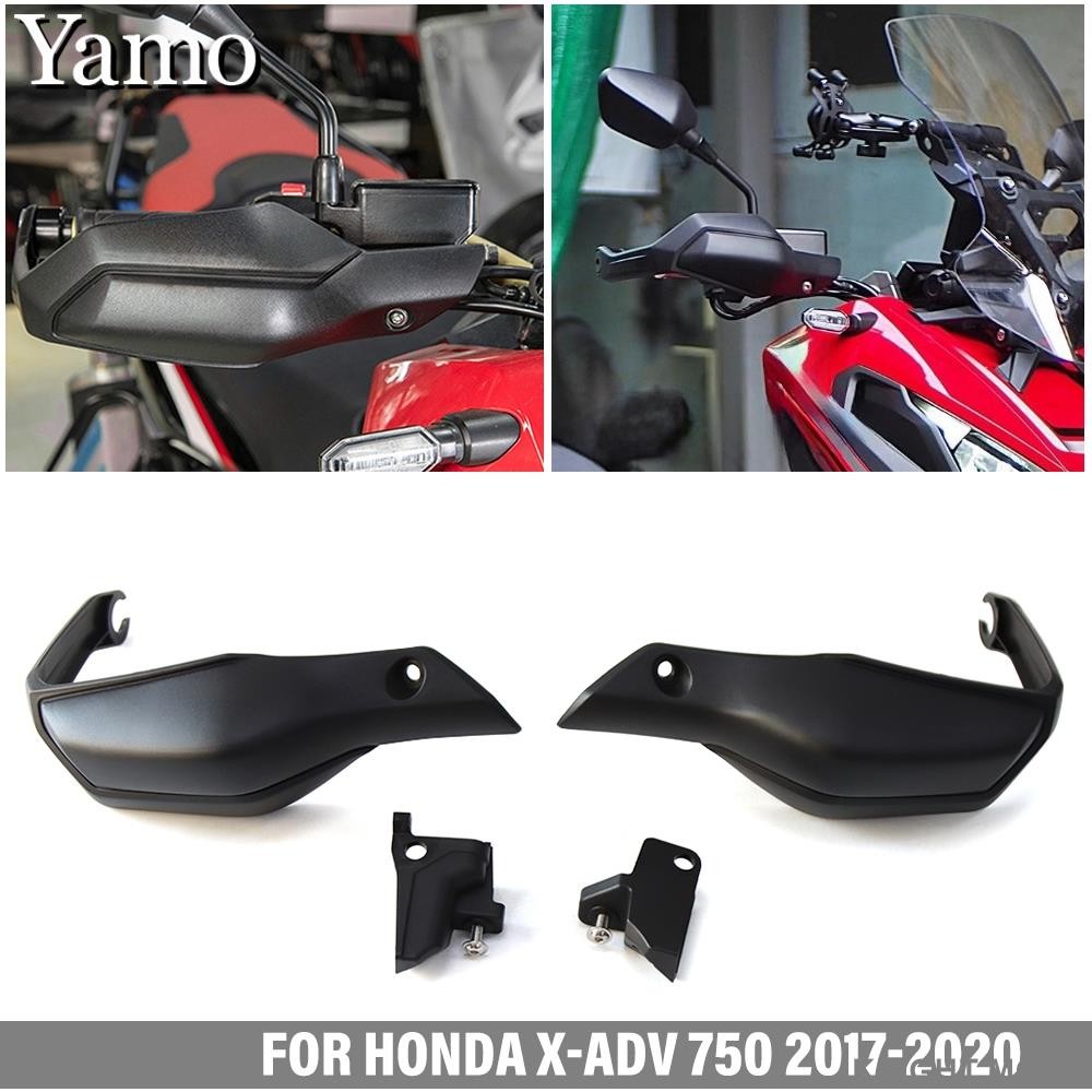 Protège-main Moto Daroplo Pour Honda X-ADV 750 (2017-2020) Noir - Protection Vent, Sable Et Chocs