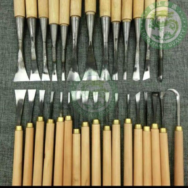 雕刻刀具 手工木雕刀 10-16-20-30件套餐 根雕木雕工具 | 蝦皮購物