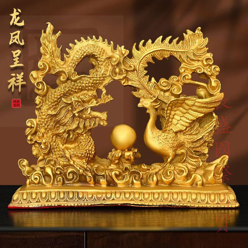 龍鳳呈祥提梁茶壺 酒壺 茶道 工芸 置物 銅製 銅龍鳳呈祥- 優惠推薦- 2026年5月| 蝦皮購物台灣