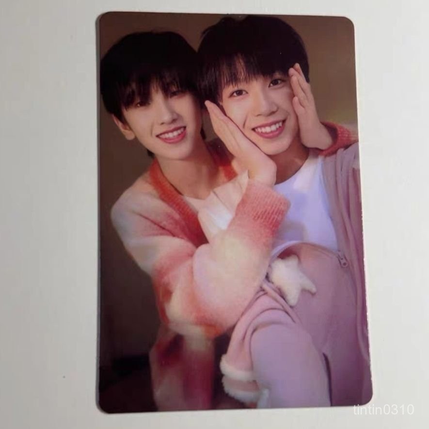 今日特價# 官週最小的事TF家族四代臺厤團款小卡左奇函楊博文雙人