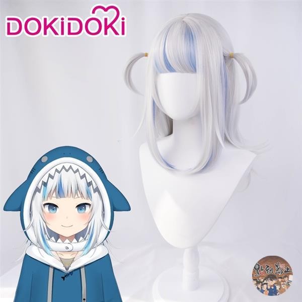 cos服 hololive Gawr Gura噶嗚·古拉小鯊魚cosplay假髮 節假日 漫展 慶典 | 蝦皮購物