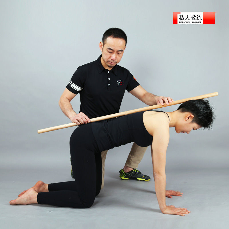 ⋞瑜伽開背棍⋟ 健身棍舉重棍體態評估駝背形體糾正木棍普拉提 矯正棍 放鬆棍 瑜伽棍 | 蝦皮購物