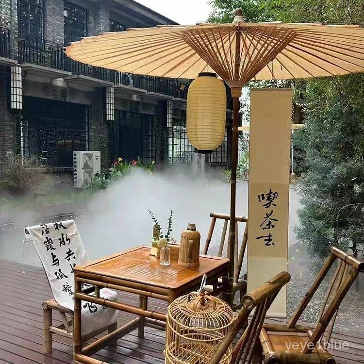 民宿院子專用竹桌椅 組閤中式庭院竹桌椅 戶外竹桌竹椅 休閒竹編家具 【訂金】 | 蝦皮購物