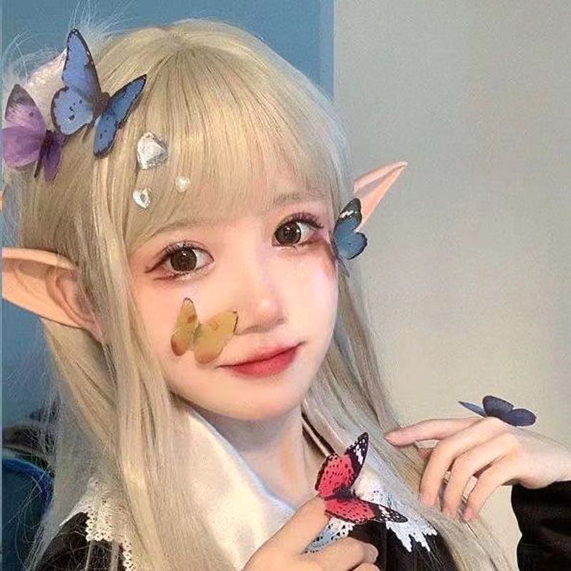 台灣發貨 精靈耳朵 cos萬聖節道具 妖精 吸血鬼 一桐 半妖 傾城精靈王座 假耳朵 cos 派對 節慶 裝扮 | 蝦皮購物