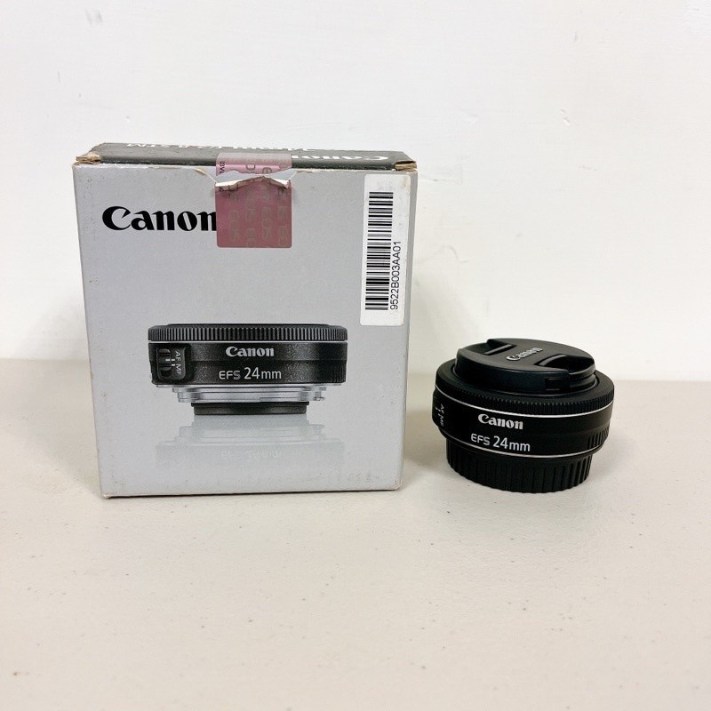 最輕巧餅乾鏡) Canon EF-S 24mm F2.8 STM 二手超新定焦鏡頭大光圈林相