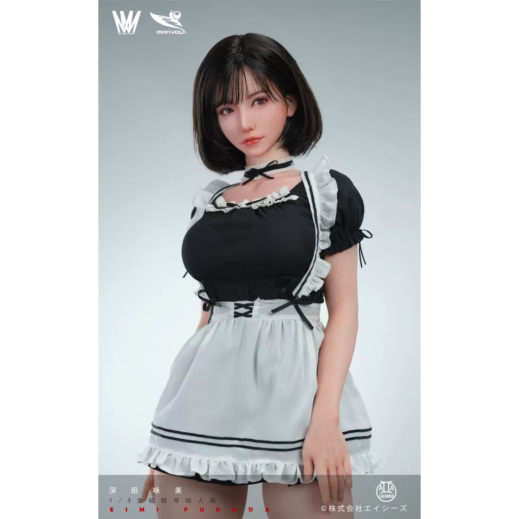 朝暮間【全新未拆现货】 MMS 深田詠美ManYou 蠟像級模型雕像手辦玩具