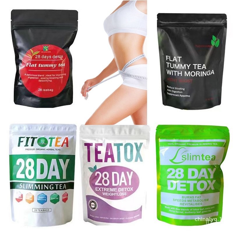 🌸正品28🌿days slim Lose weight detox tea茶出口 | 蝦皮購物