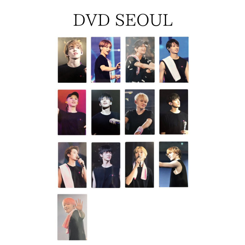 SEVENTEEN IDEAL CUT IN SEOUL & JAPAN Blu-ray DVD 官方照片卡| 蝦皮購物