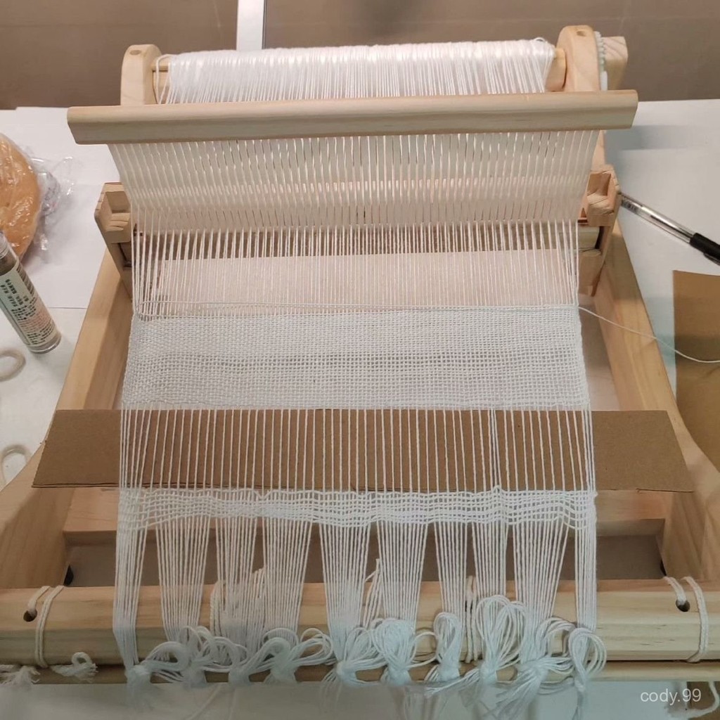 diy編織織布機織布織帶編織杯墊手工毛綫製作紡織掛毯家用織布機 | 蝦皮購物