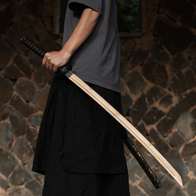 【廠家直銷】居合刀 居合道 練習木刀 帶鞘劍道拔刀斬訓練竹刀日本武士刃木劍實木 居合道 木質款 唐橫刀 | 蝦皮購物