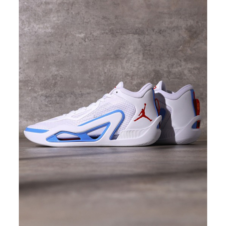 NIKE JORDAN TATUM 1 PF 裸空 白 北卡藍 xdr 籃球 耐磨 DX6732-100 男鞋 | 蝦皮購物