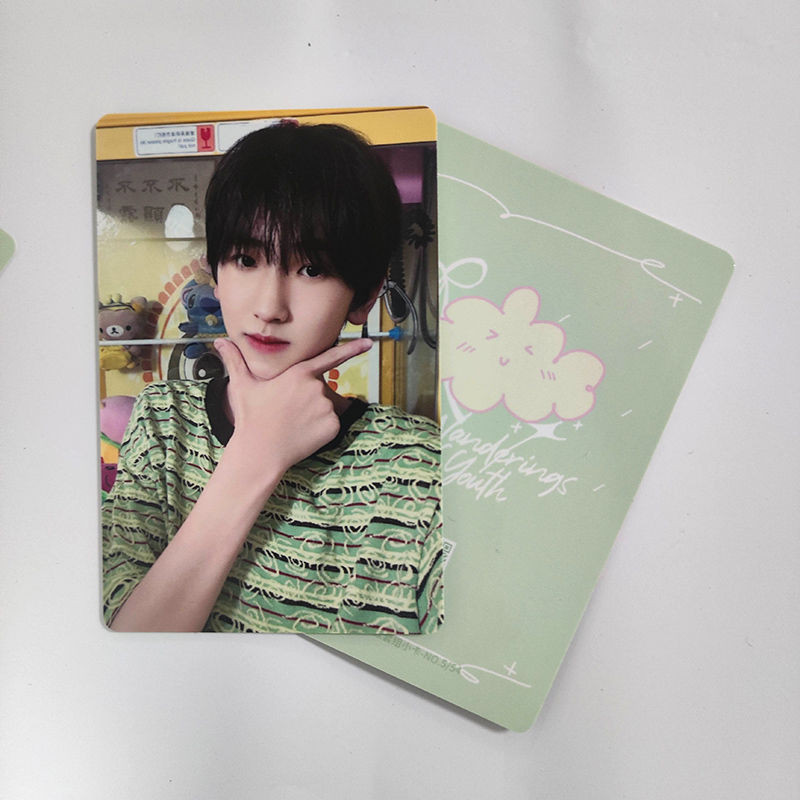 TF家族四代 杨博文 卡册 小卡　トレカ まとめ買い】 杨博文明星周边TF家族四代小卡自制100张不重复3寸