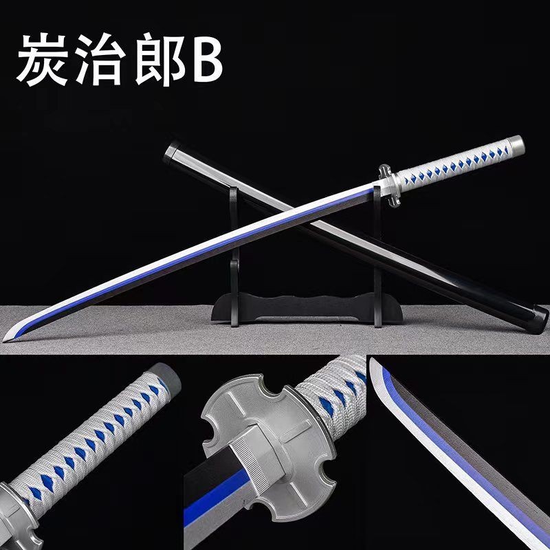 鬼滅之刃cos刀武器日輪刀我妻善意栗花落香奈乎富岡義勇竹刃道具| 蝦皮購物