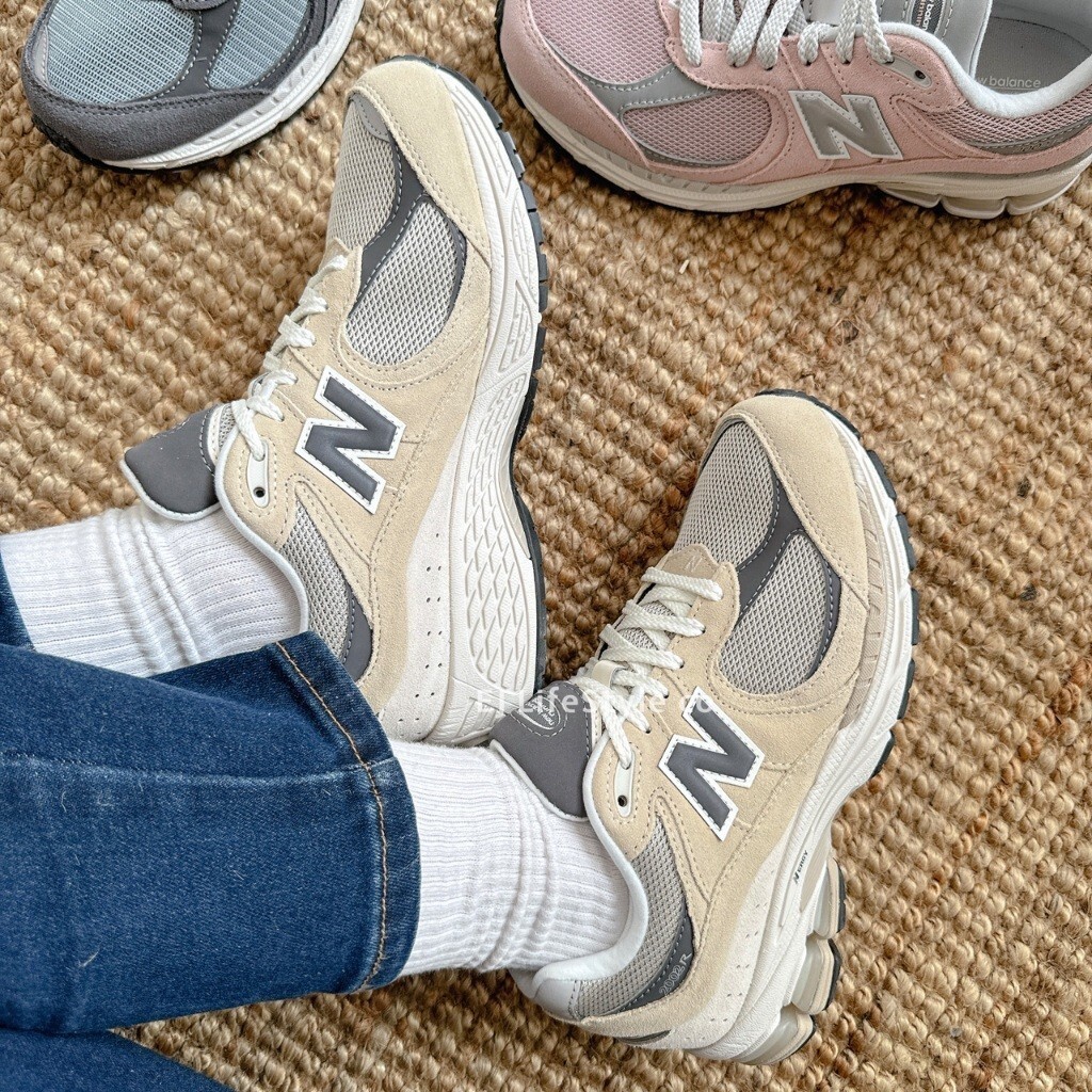 NEW BALANCE 2002R NB 麂皮 男潮鞋 奶油黃 磁石灰 霧粉 M2002RFA FB FC | 蝦皮購物