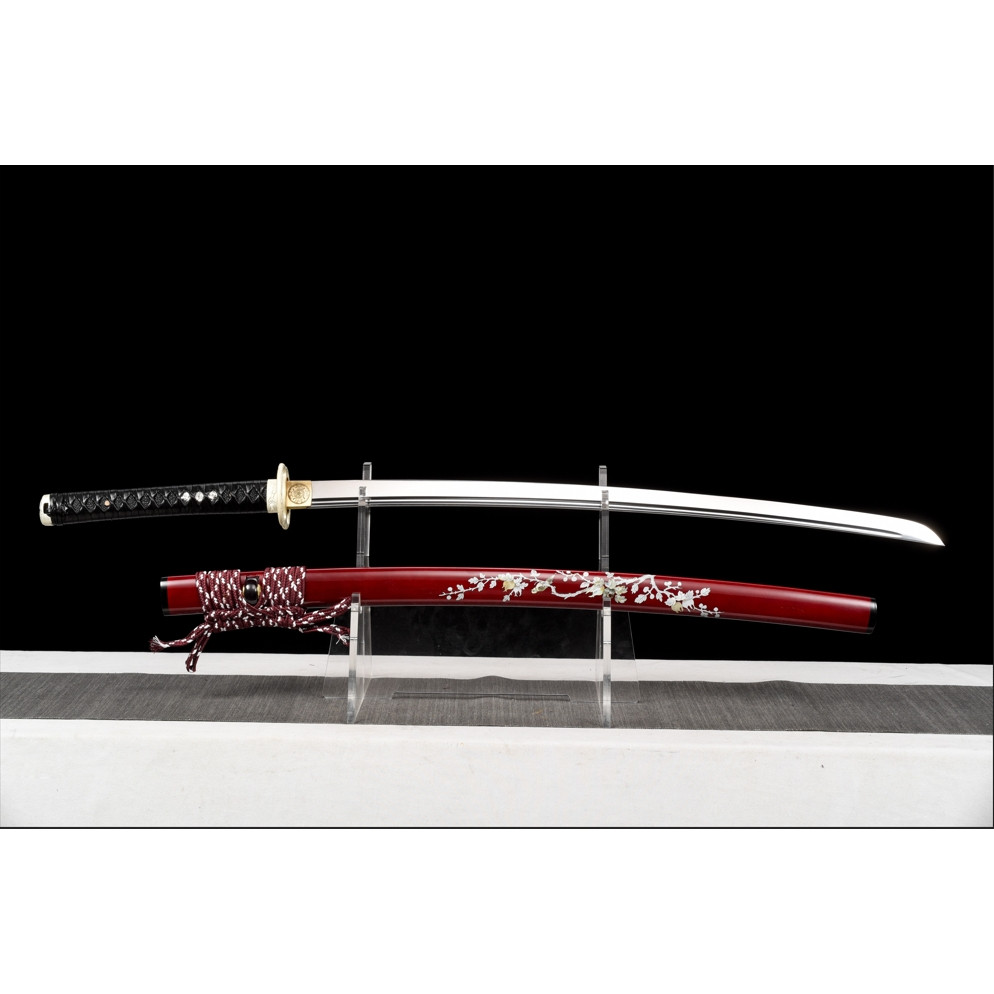【千羽】龍泉刀劍 雲外鏡武士刀 高錳鋼手工鍛打太刀 寶劍 日式指挥刀 武術練習打刀 收藏擺件 禮品 未開刃 | 蝦皮購物