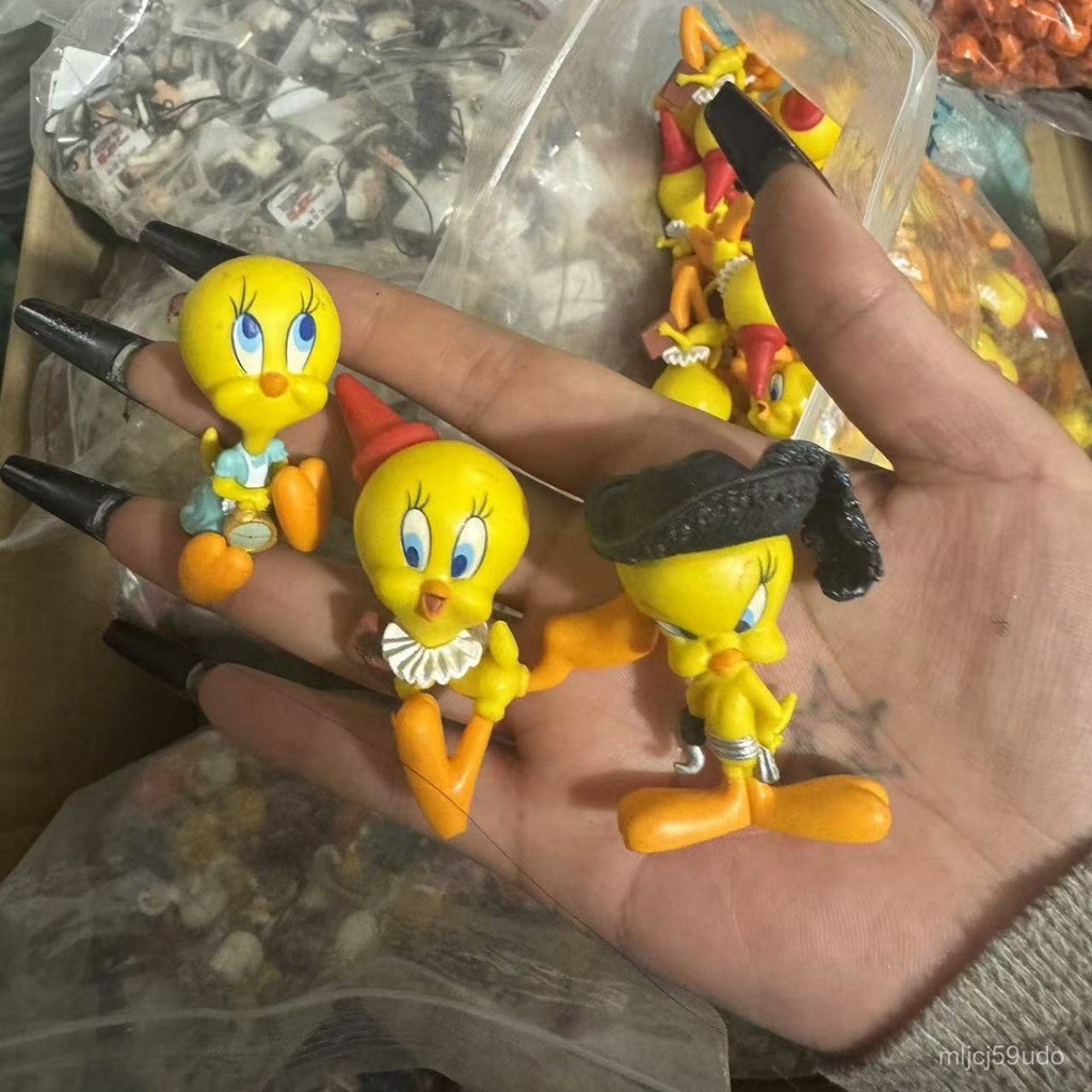 崔弟翠兒 Tweety Bird 翠迪 變裝造型 公仔玩偶模型擺件 | 蝦皮購物