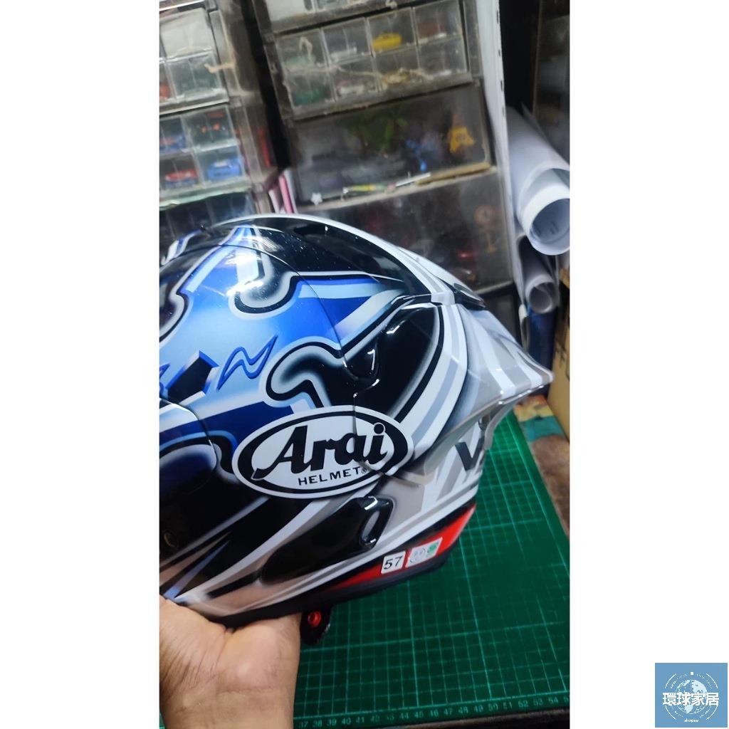 免運】日本Arai RX-7X NAKANO GP 2 中野真矢藍手裡劍RX7X安全帽彩繪鴨