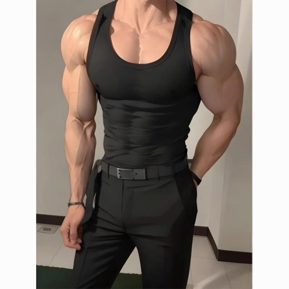 臺出 健身吊嘎 健身背心 吊嘎 男 吊嘎 無袖 男 背心男 運動背心 運動吊嘎 美式健身兩根筋工字背心男士夏季潮牌顯肌肉 | 蝦皮購物