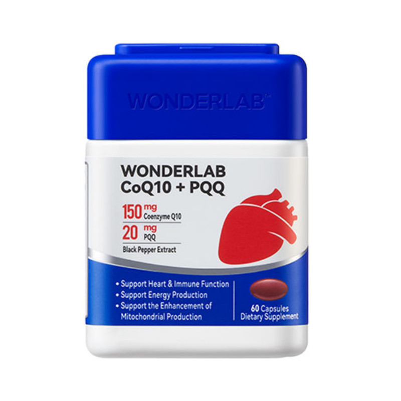 WonderLab 輔酶coq10 非還原型綫粒體 PQQ 複閤配方 | 蝦皮購物