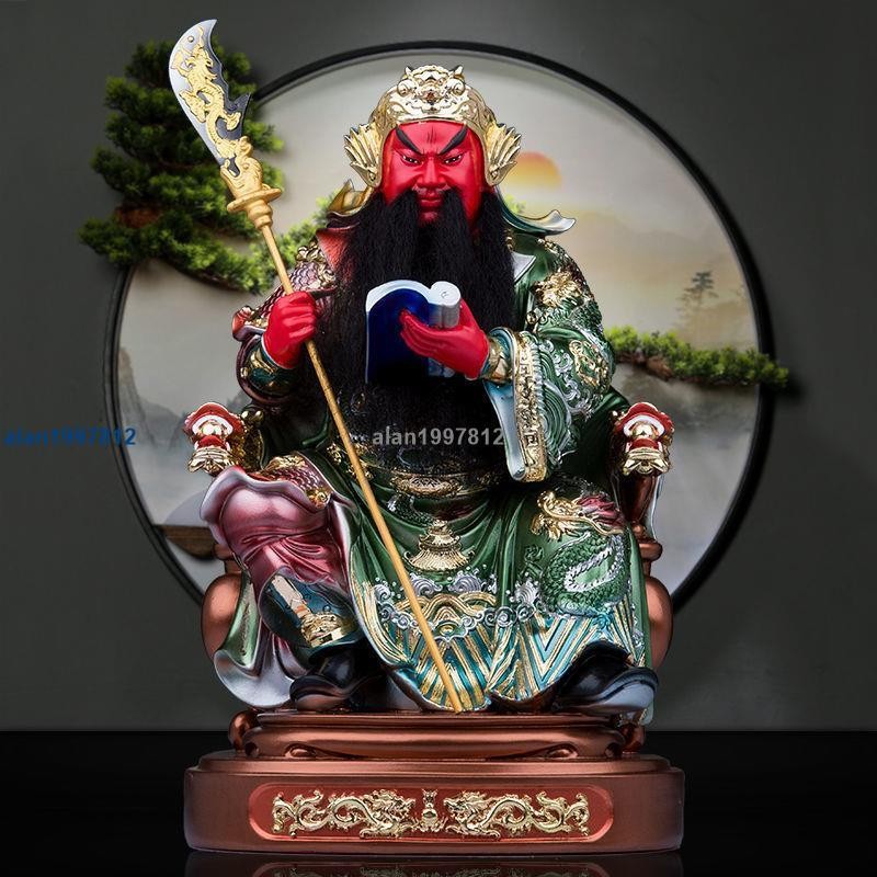新品*熱銷*關公像劍指關公文武關公樹脂金縷彩關二爺武財神關圣帝君家居擺件 | 蝦皮購物