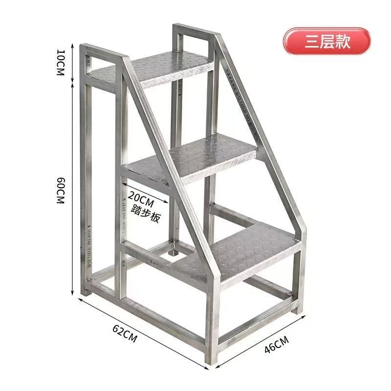 步梯凳 階梯凳 多功能梯子 帶輪子踏步臺階梯工業梯子扶手梯加厚登高工程梯二三步梯戶外樓梯 | 蝦皮購物