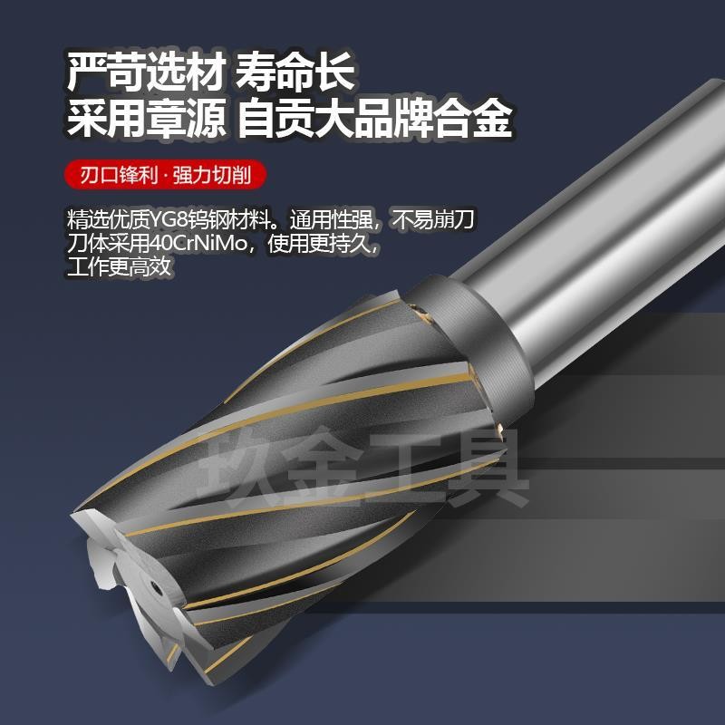 10-50MM 焊刃直柄立銑刀 焊刃銑刀 鑲合金螺旋立銑刀 鑲合金銑刀 加長焊接鎢鋼銑刀5.13 | 蝦皮購物