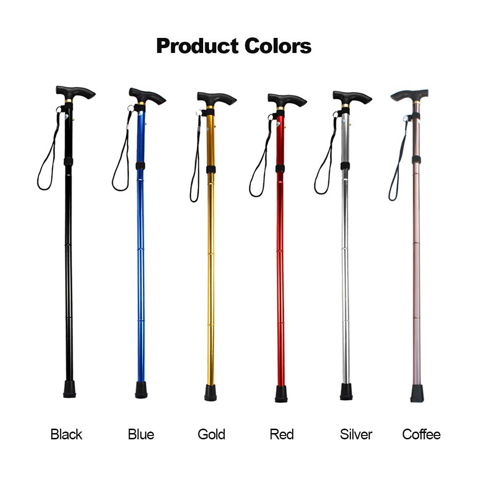 Aluminium Alloy Folding Cane Portable Hand Walking Stick Tre | 蝦皮購物