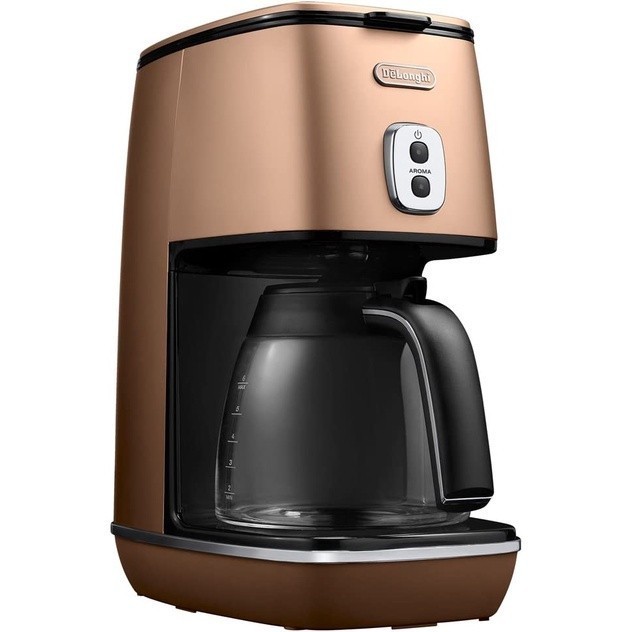 Delonghi 咖啡機Distinta系列鈦金濾杯保溫迪朗奇6人份ICMI011J 美式