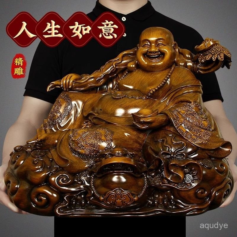 🔥臺灣出貨🔥彌勒佛擺件佛像擺件招財擺飾大肚彌勒佛像居家寬體笑佛供奉