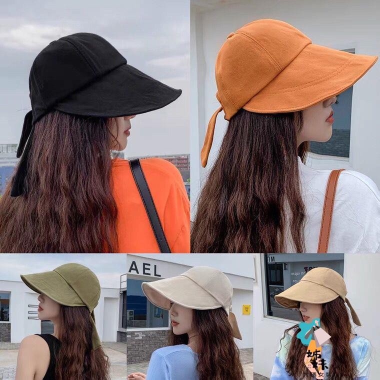 遮陽帽女 夏季防曬防紫外線空頂太陽帽子 韓版潮遮臉春秋大檐鴨舌帽 遮陽帽 棒球帽 帽子 鴨舌帽 漁夫帽 帽 | 蝦皮購物
