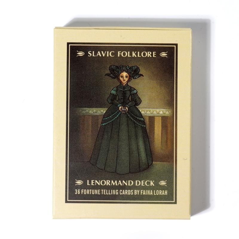 臺灣熱賣🔥偉特塔羅牌卡英文Slavic Folklore Lenormand 民間傳說利諾曼卡牌桌游神諭 蝦皮購物