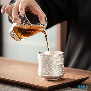 純銀杯　24KGP杯 純金 玉盃 2.0寸 | 高品質 金・プラチナ