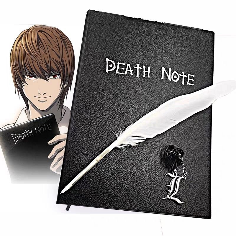 【臺灣熱賣 】死亡筆記動漫週邊筆記本死神琉克L夜神月deathnote漫畵cos筆記本 | 蝦皮購物
