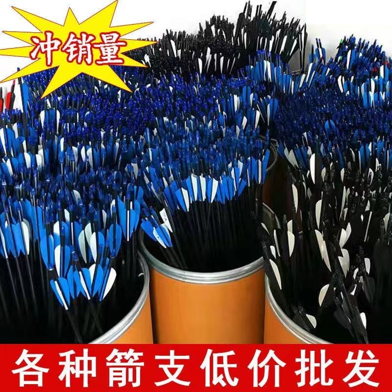弓箭箭支 玻縴箭 混碳箭支 練習箭 反曲美獵複閤直拉傳統通用箭矢 箭支比賽真弓箭 HT8N | 蝦皮購物